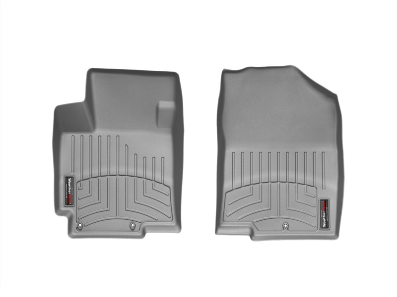Hyundai Accent Floor Mat Set - Front - WeatherTech - DigitalFit - Grey - `12-`27