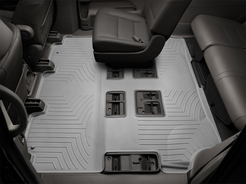 Honda Odyssey FloorLiner - Rear - WeatherTech - DigitalFit - Grey - `11-`27