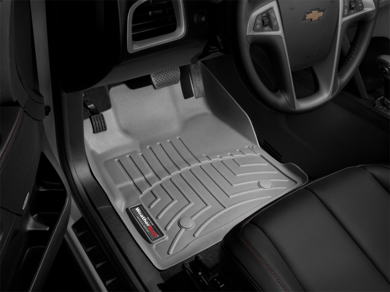 GMC Terrain FloorLiner - Front - WeatherTech - DigitalFit - Grey - `11-`27