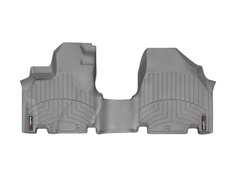 Honda Odyssey FloorLiner - Front - WeatherTech - DigitalFit - Grey - `11-`27