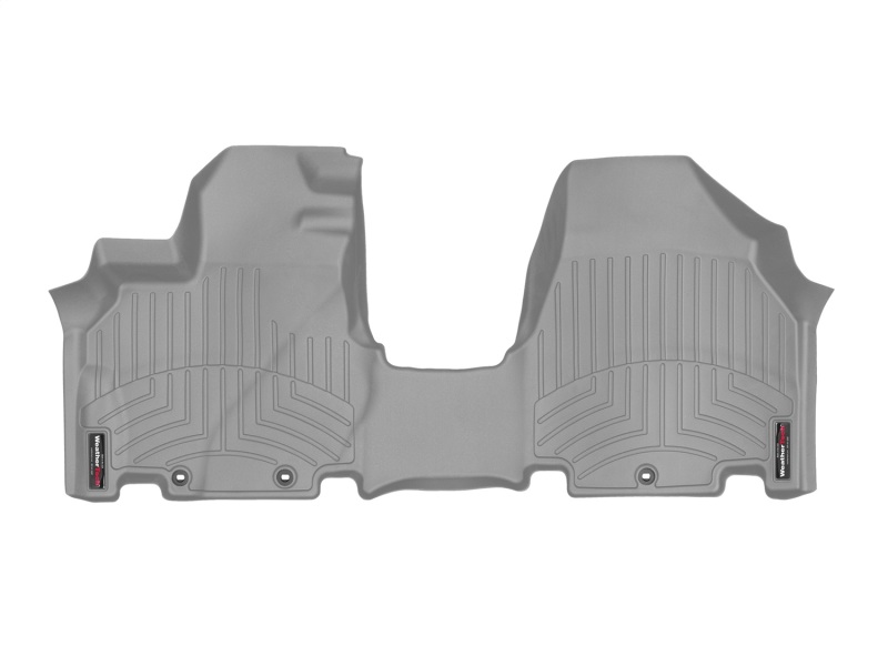 Honda Odyssey FloorLiner - Front - WeatherTech - DigitalFit - Grey - `11-`27