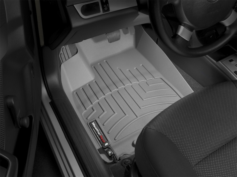 Chevrolet Aveo FloorLiner - Front - WeatherTech - DigitalFit - Grey - 2011