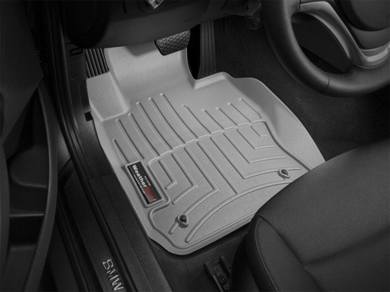 BMW X1 FloorLiner - Front - WeatherTech - DigitalFit - Grey - `13-`27