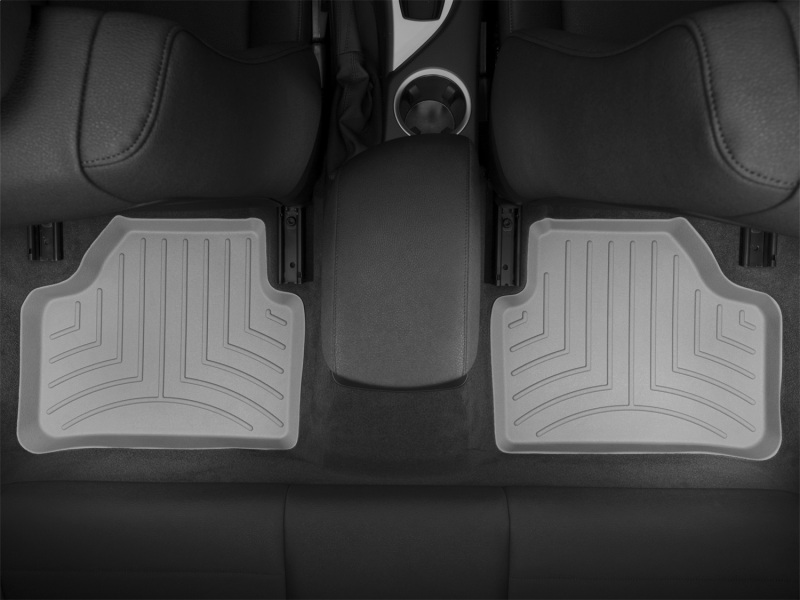 BMW X1 Floor Mats - Rear - WeatherTech - DigitalFit - Grey - `13-`27