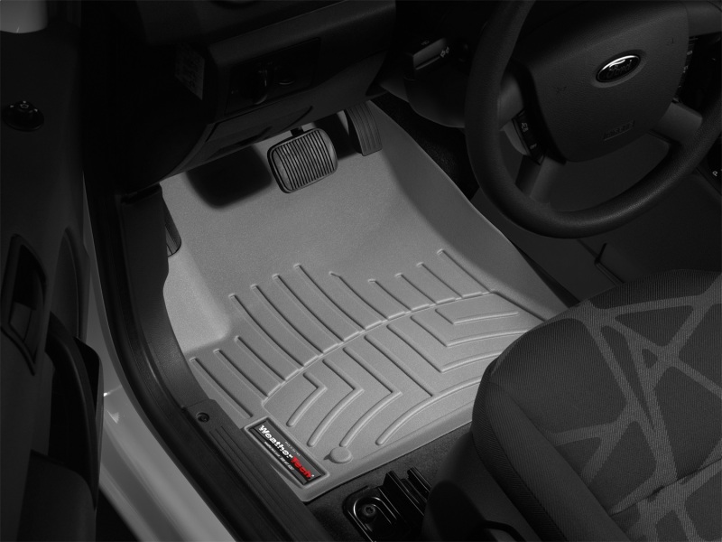 Ford Transit Connect FloorLiner - Front - WeatherTech - DigitalFit - Grey - `09-`13