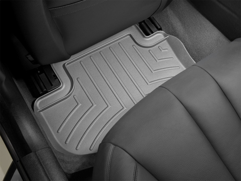 BMW 6 Series FloorLiner - Rear - WeatherTech - DigitalFit - Grey - `12-`27