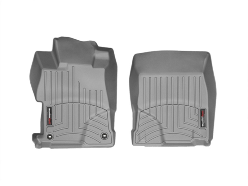 Honda Civic FloorLiner - Front - WeatherTech - DigitalFit - Grey - `12-`27