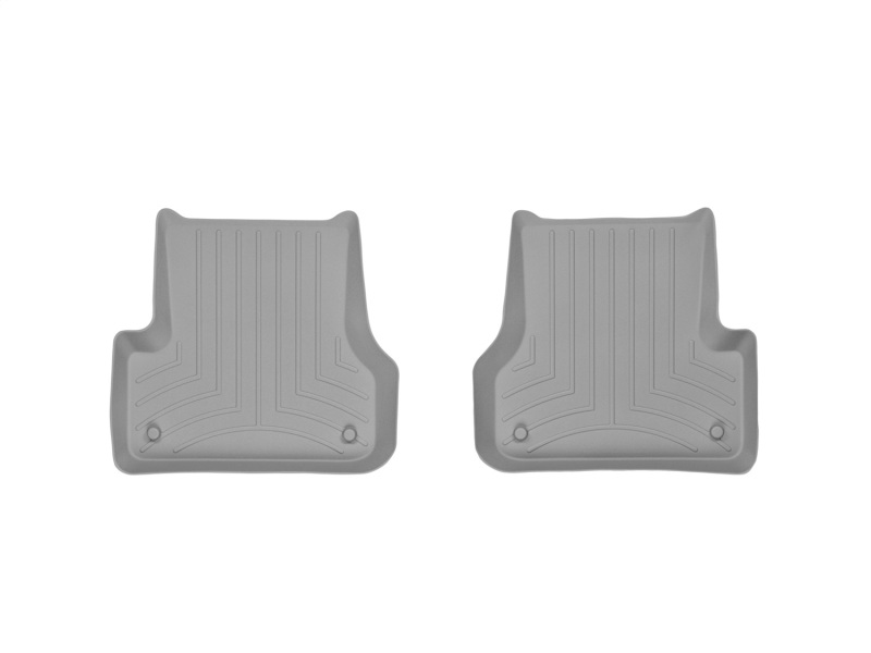 Audi A6 FloorLiner - Rear - WeatherTech - DigitalFit - Grey - `12-`27