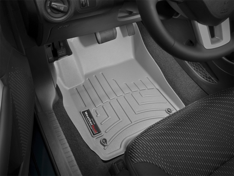 Dodge Journey Floor Mat Set - Front - WeatherTech - DigitalFit - Grey - `11-`13