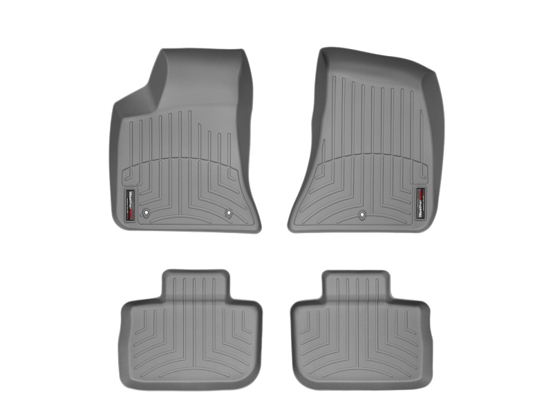 Dodge Charger FloorLiner - Front - WeatherTech - DigitalFit - Grey - `11-`27