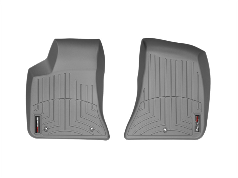 Dodge Charger FloorLiner - Front - WeatherTech - DigitalFit - Grey - `11-`27