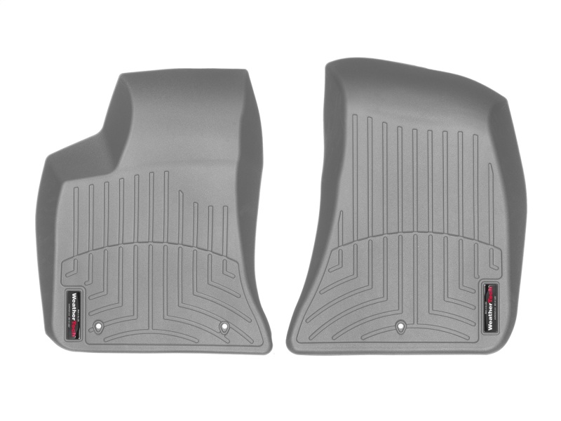 Dodge Charger FloorLiner - Front - WeatherTech - DigitalFit - Grey - `11-`27