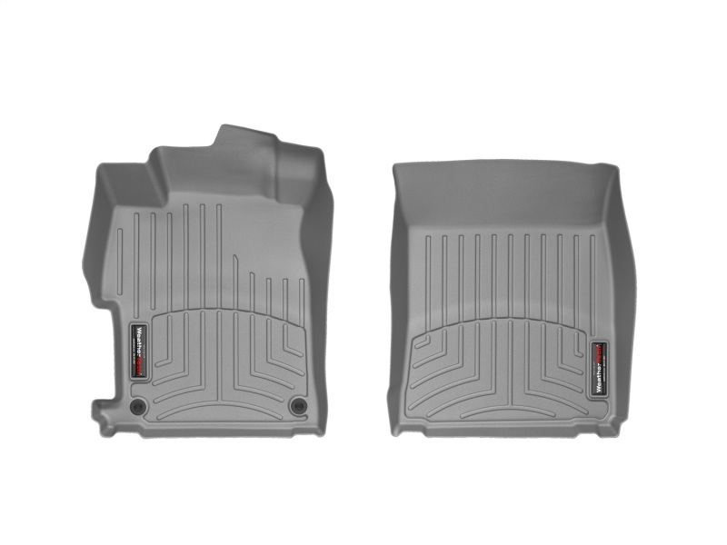 Honda Civic FloorLiner - Front - WeatherTech - DigitalFit - Grey - `12-`27