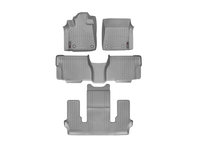 Toyota Sequoia FloorLiner - Rear - WeatherTech - DigitalFit - Grey - `12-`27