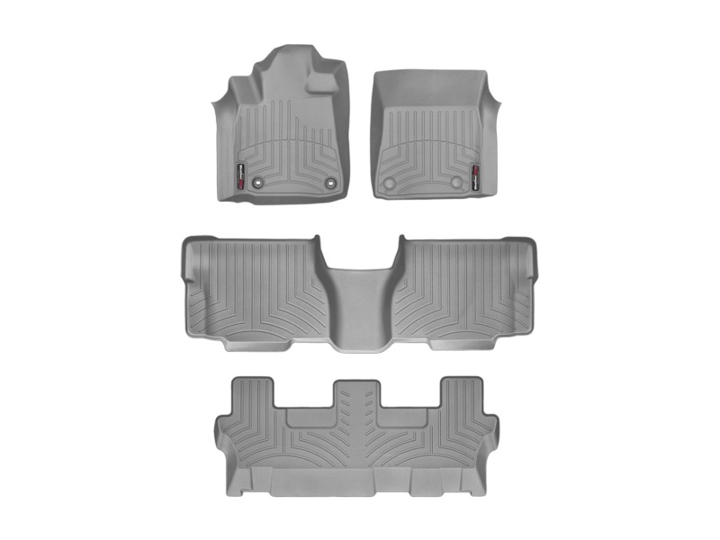 Toyota Sequoia FloorLiner - Rear - WeatherTech - DigitalFit - Grey - `12-`27