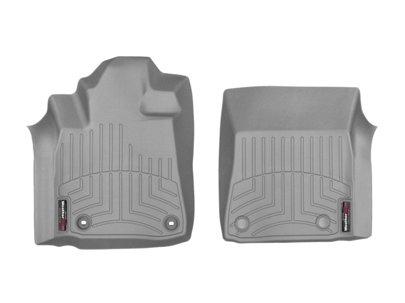 Toyota Tundra FloorLiner - Front - WeatherTech - DigitalFit - Grey - `12-`27
