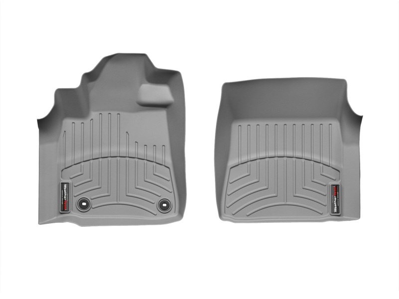 Toyota Tundra FloorLiner - Front - WeatherTech - DigitalFit - Grey - `12-`27
