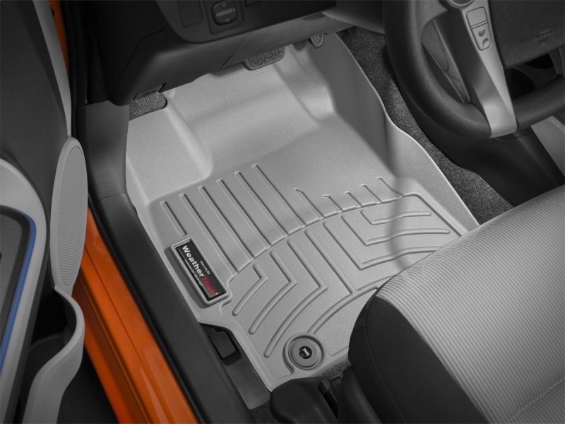 Toyota Yaris FloorLiner - Front - WeatherTech - DigitalFit - Grey - `12-`27