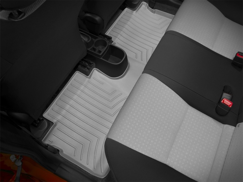 Toyota Yaris FloorLiner - Rear - WeatherTech - DigitalFit - Grey - `12-`27