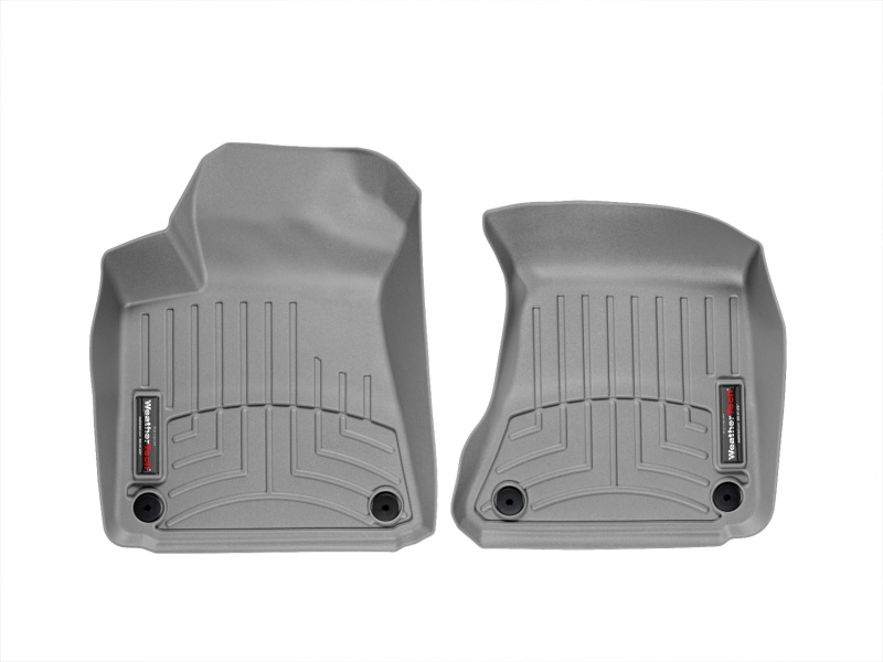 Audi A8 FloorLiner - Front - WeatherTech - DigitalFit - Grey - `11-`27