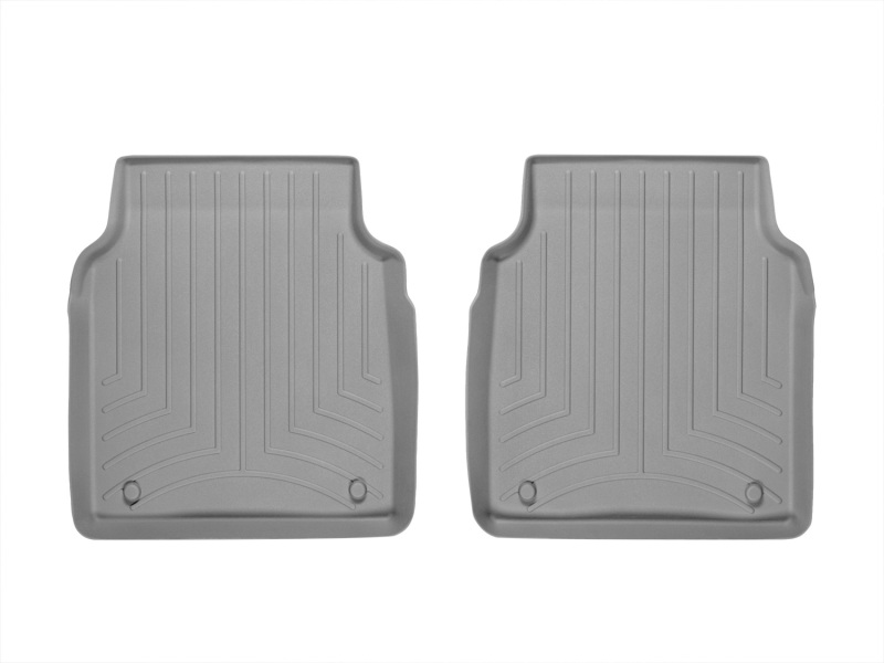 Audi A8 FloorLiner - Rear - WeatherTech - DigitalFit - Grey - `11-`27