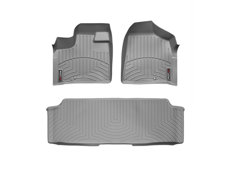 Chrysler Town and Country Rear FloorLiner - WeatherTech - DigitalFit - Grey - `11-`27