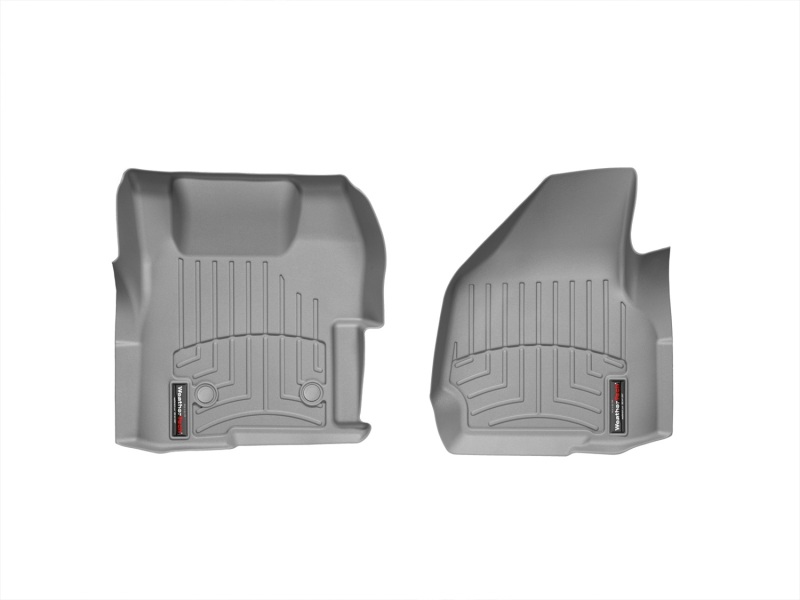 Ford F450 FloorLiner - Front - WeatherTech - DigitalFit - Grey - `11-`27