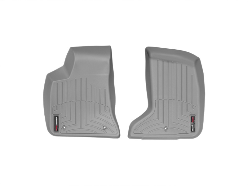 Dodge Charger FloorLiner - Front - WeatherTech - DigitalFit - Grey - `11-`27
