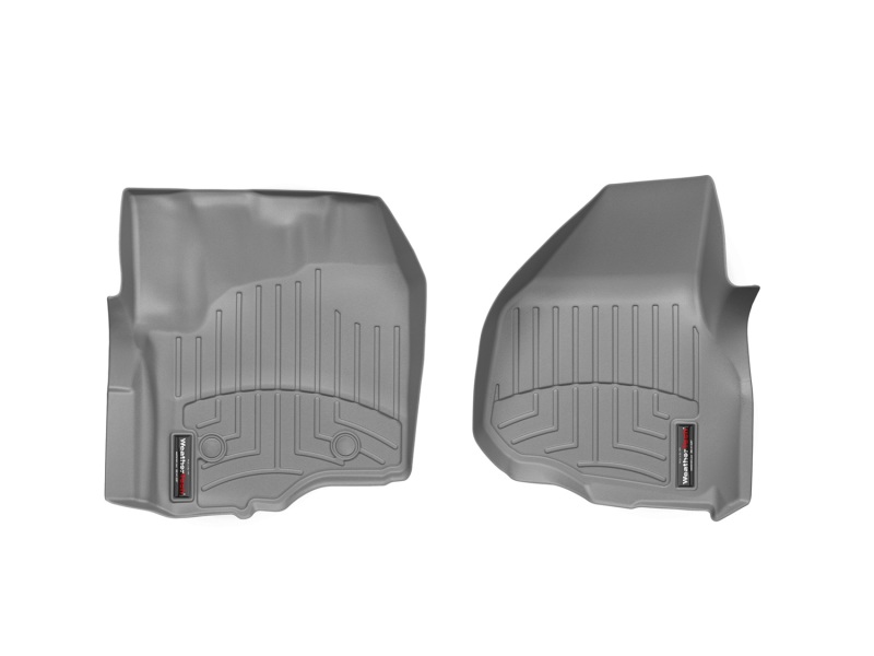 Ford F250 FloorLiner - Front - WeatherTech - DigitalFit - Grey - `12-`27