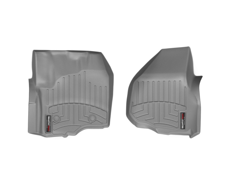 Ford F250 FloorLiner - Front - WeatherTech - DigitalFit - Grey - `12-`27