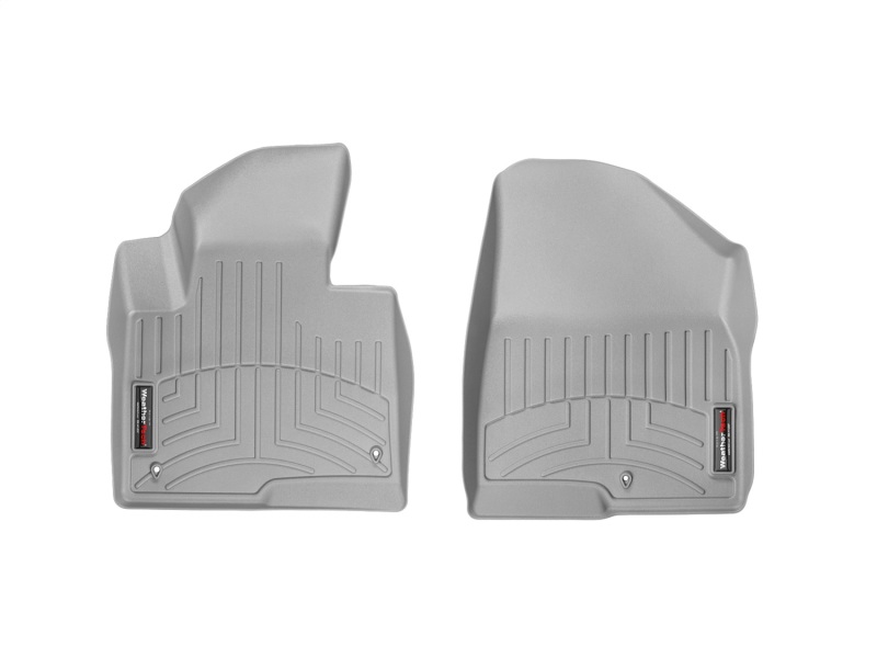 Hyundai Santa Fe FloorLiner - Front - WeatherTech - DigitalFit - Grey - `13-`27