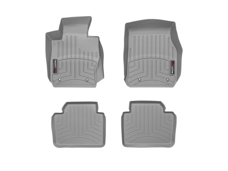 BMW 3 Series Floor Mats - Rear - WeatherTech - FloorLiner DigitalFit - Grey - `12-`27