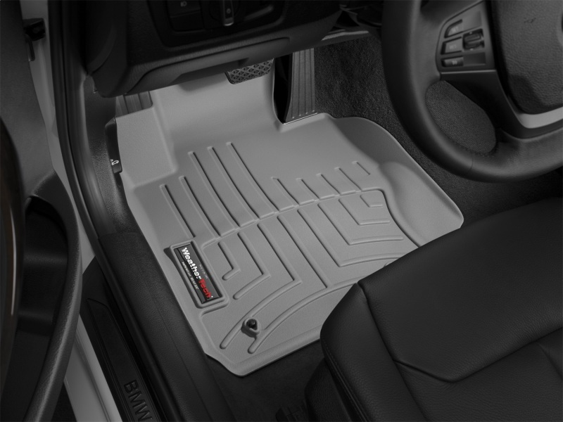 BMW 3 Series FloorLiner - Front - WeatherTech - DigitalFit - Grey - `12-`27