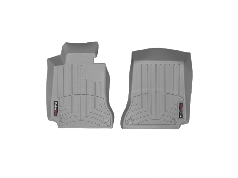 Mercedes-Benz C-Class FloorLiner - Front - WeatherTech - DigitalFit - Grey - `12-`13