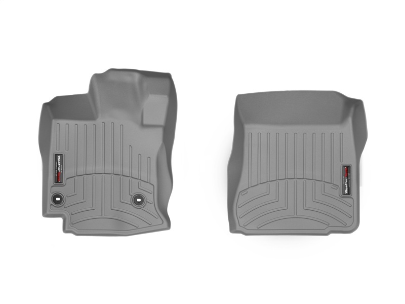 Toyota Venza FloorLiner - Front - WeatherTech - DigitalFit - Grey - `13-`27