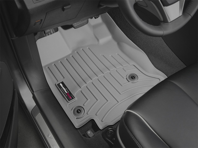 Toyota Venza FloorLiner - Front - WeatherTech - DigitalFit - Grey - `13-`27