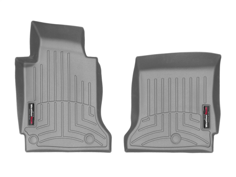Chevrolet Corvette FloorLiner - Front - WeatherTech - DigitalFit - Grey - `12-`13