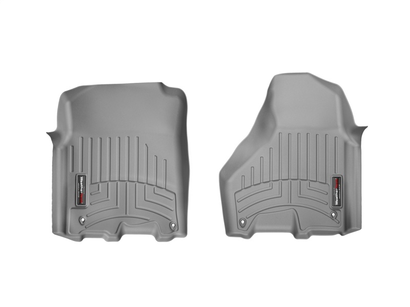 Dodge Ram 1500 FloorLiner - Front - WeatherTech - DigitalFit - Grey - `12-`27