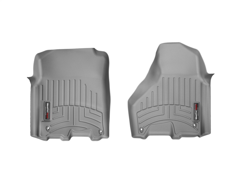 Dodge Ram 1500 FloorLiner - Front - WeatherTech - DigitalFit - Grey - `12-`27