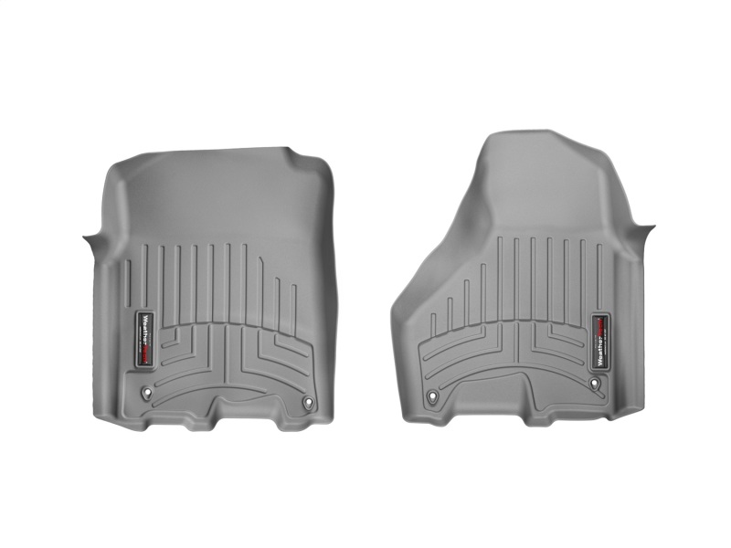 Dodge Ram 1500 FloorLiner - Front - WeatherTech - DigitalFit - Grey - `12-`27