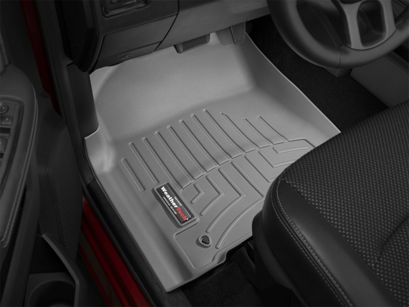 Dodge Ram 1500 FloorLiner - Front - WeatherTech - DigitalFit - Grey - `12-`27