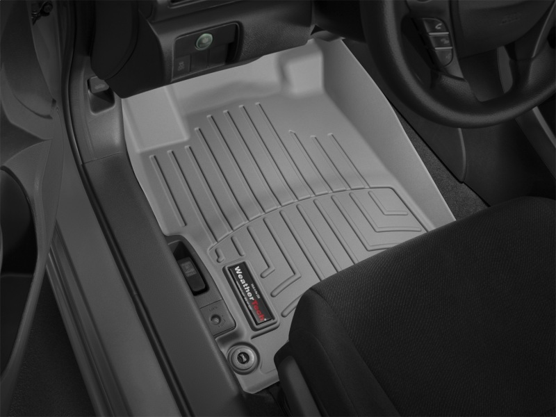 Honda Accord FloorLiner - Front - WeatherTech - DigitalFit - Grey - `13-`27