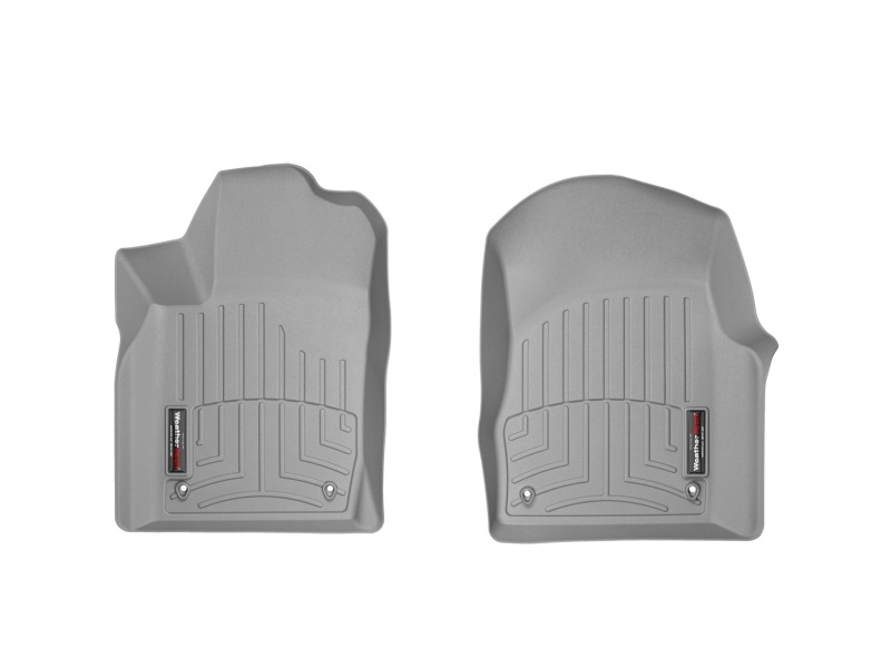 Dodge Durango FloorLiner - Front - WeatherTech - DigitalFit - Grey - `13-`27