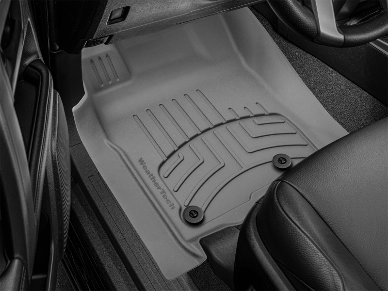 Toyota 4Runner Floor Mat Set - Front - WeatherTech - FloorLiner HP - Grey - `13-`27