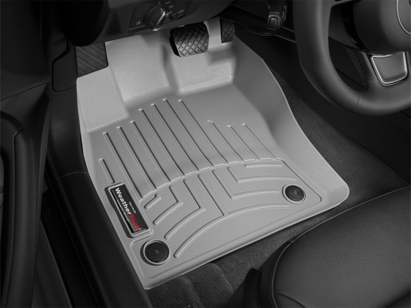 Volkswagen GTI FloorLiner - Front - WeatherTech - DigitalFit - Grey - `15-`27