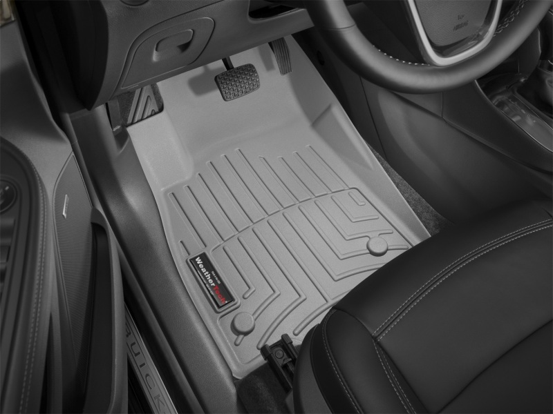 Buick Encore FloorLiner - Front - WeatherTech - DigitalFit - Grey - `13-`27