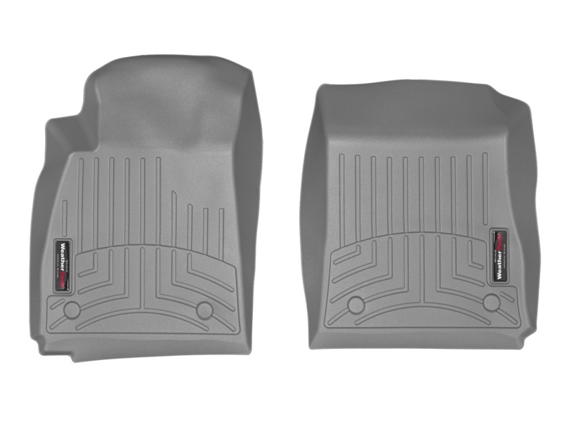 Chevrolet Impala Floor Mats - Front - WeatherTech - FloorLiner DigitalFit - Grey - `14-`27