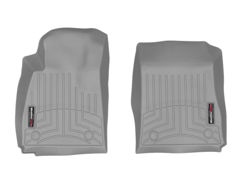 Chevrolet Impala Floor Mats - Front - WeatherTech - FloorLiner DigitalFit - Grey - `14-`27