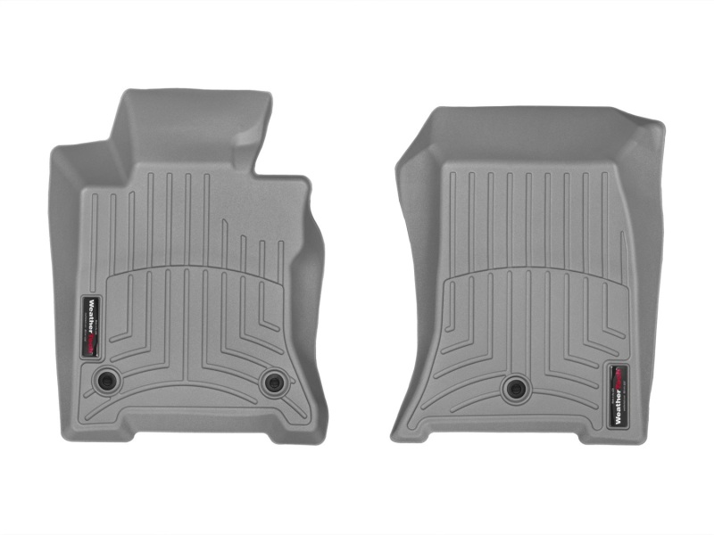 Acura TL FloorLiner - Front - WeatherTech - DigitalFit - Grey - `09-`13