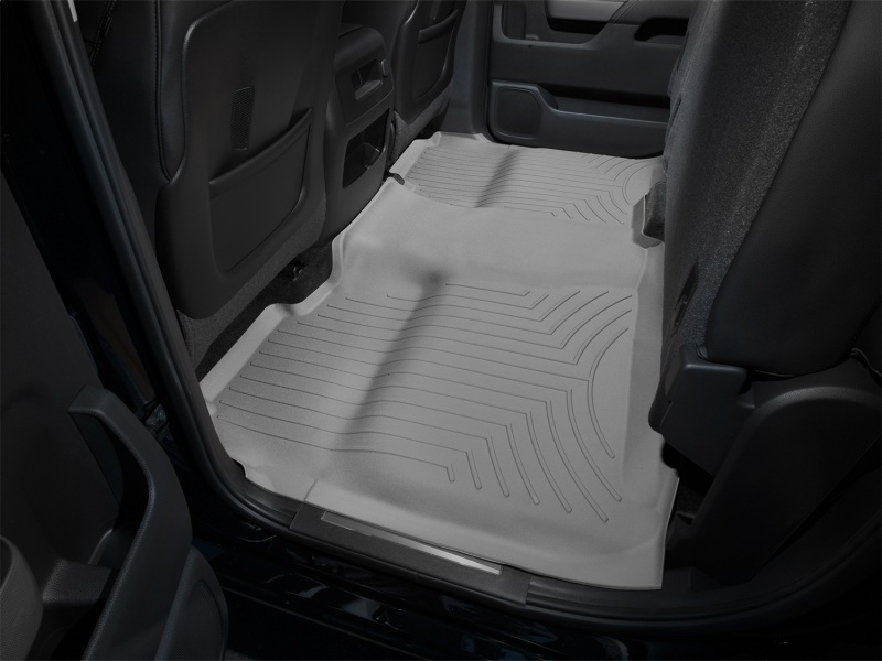 Chevrolet Silverado FloorLiner - Rear - WeatherTech - DigitalFit - Grey - `14-`27